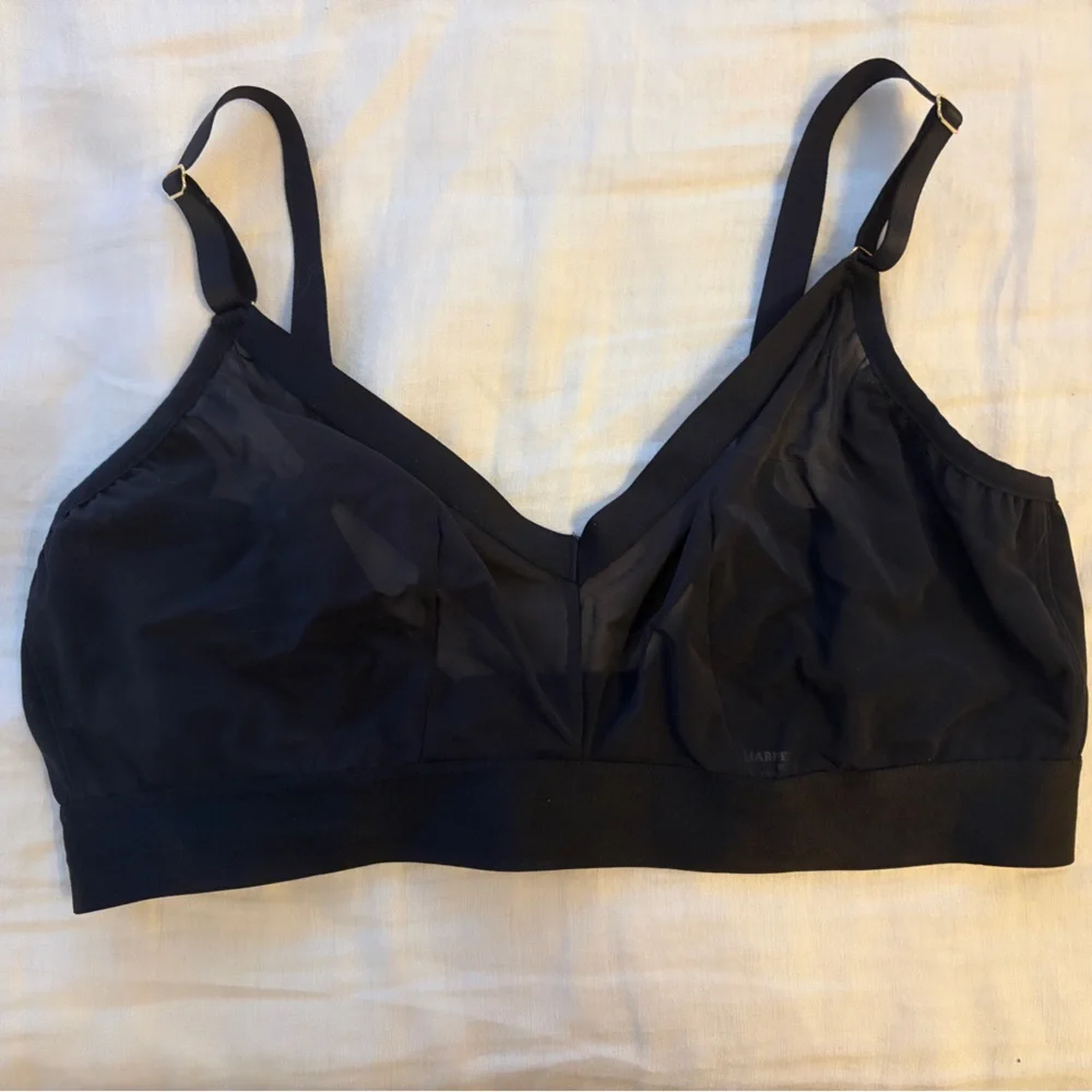 Harper Wilde Mesh Triangle Bralette - Picture 2 of 4